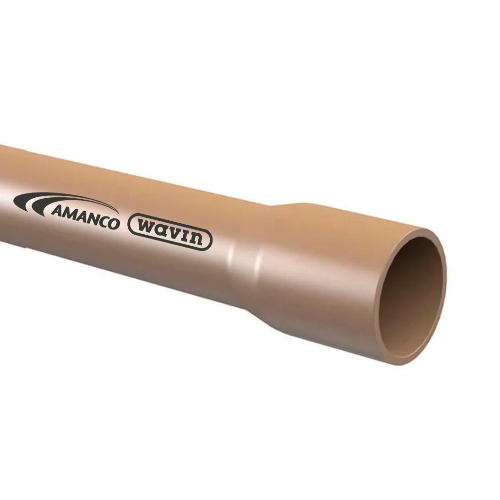 Tubo Marrom Soldável 75mm (3') x 6m Amanco